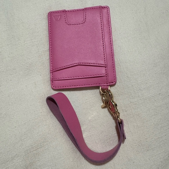 Pink Key & Card Holder - Picture 2 of 2